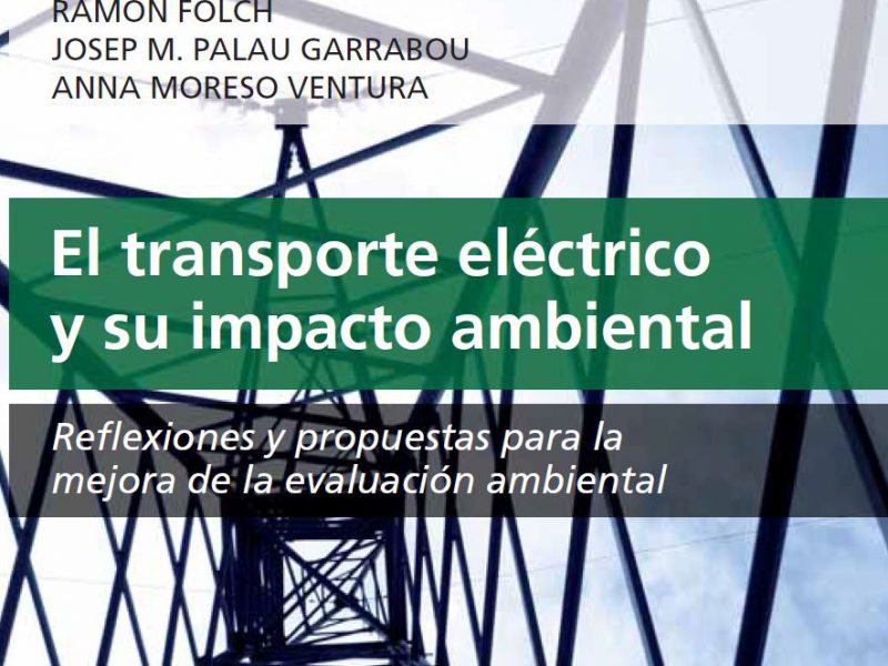 El transporte eléctrico y su impacto ambiental